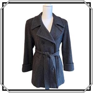 Vintage Mackintosh Wool Peacoat Jacket Gray Size P